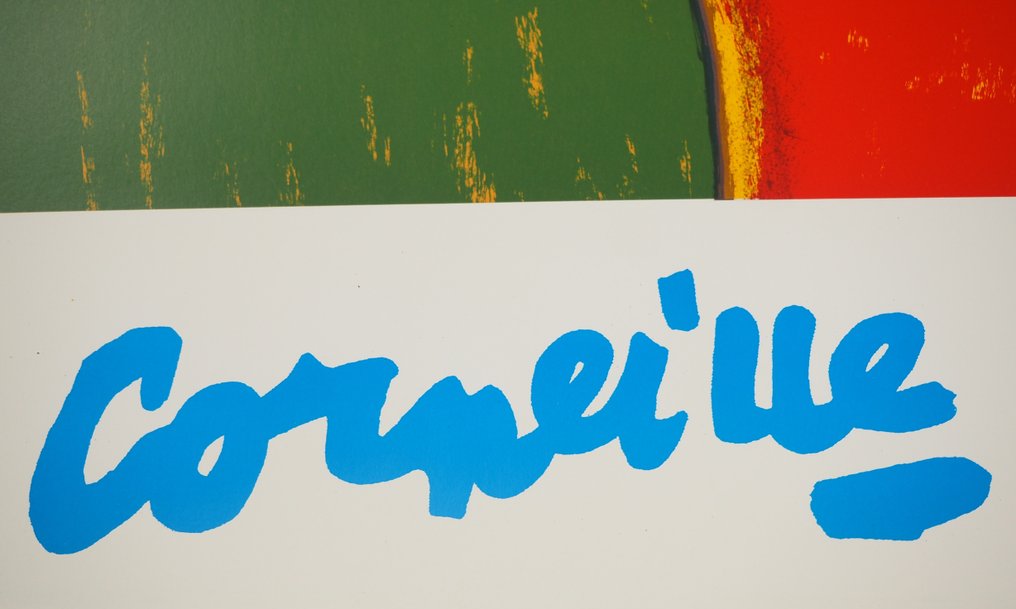 Corneille (1922-2010) - Femme, Chat et Soleil souriant #2.1