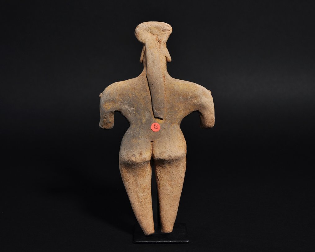 科利马 - 墨西哥西部 陶瓷 女性站立形象(持有德国出口许可证) - 19.3 cm #2.1