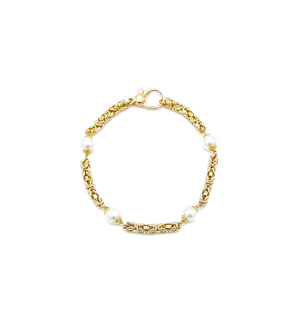 手镯 - 18K包金 黄金 #1.0