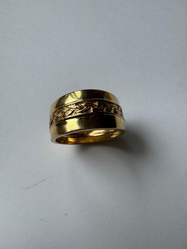 Δαχτυλίδι - 19,2 kt. Κίτρινο χρυσό, Ροζ χρυσό #1.0