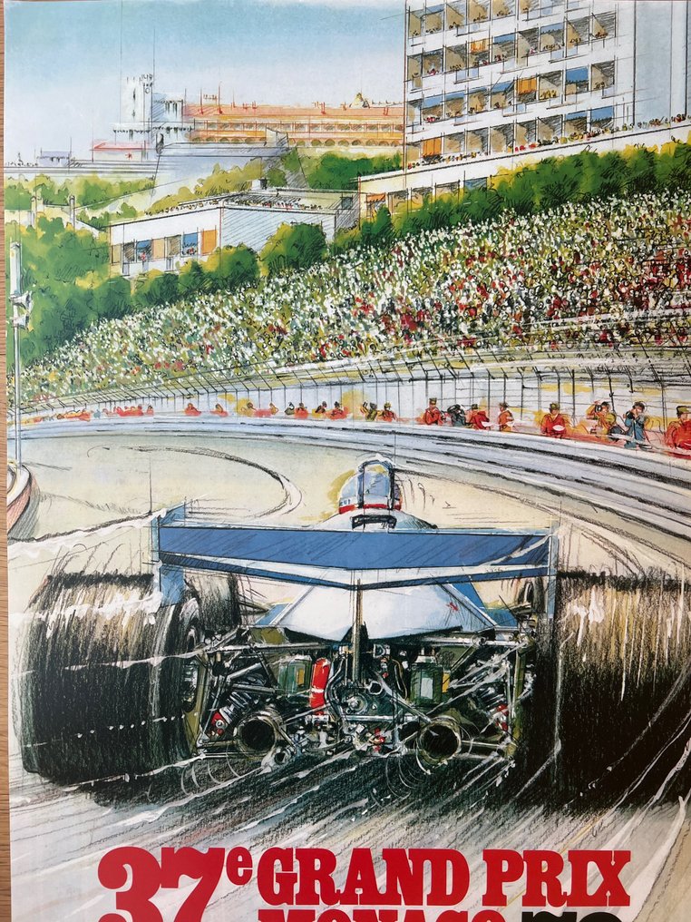 Anonymous - Poster pubblicitario- GP Monaco 1979- (After) #1.0