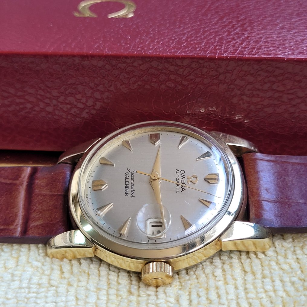 Omega Seamaster Calendar Cal 503 Vintage Automatic Watch Men 1960