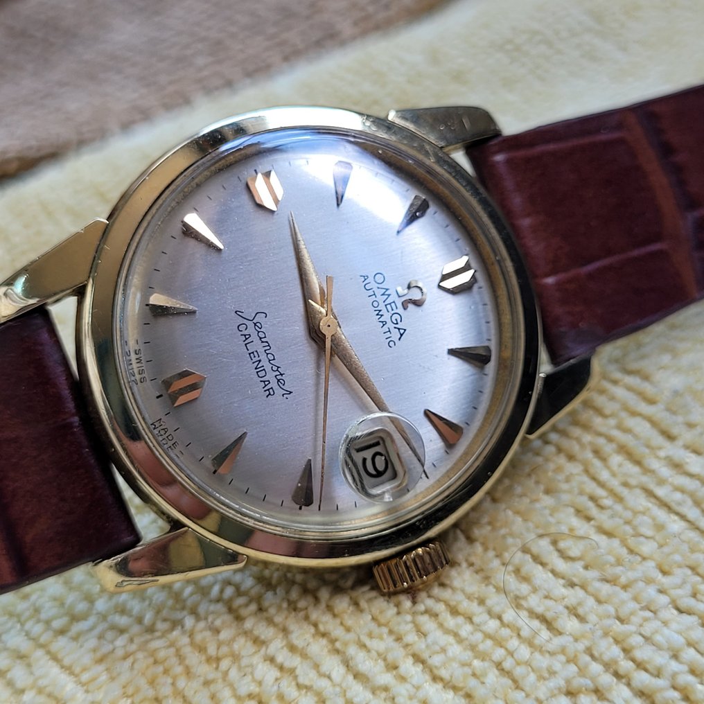 Omega Seamaster Calendar Cal 503 Vintage Automatic Watch Men 1960