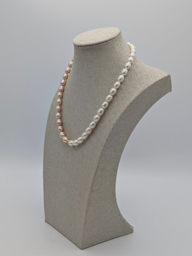 Perle - Silber - Halskette #4.3