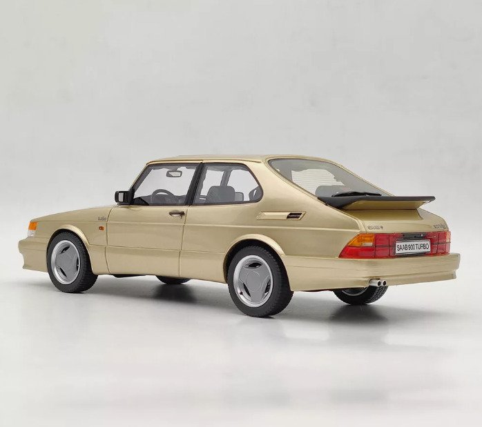 DNA Collectibles 1:18 - Voiture miniature - Saab 900 Turbo T16 Airflow  – 1988 – Brons metallic - Édition limitée! #1.2