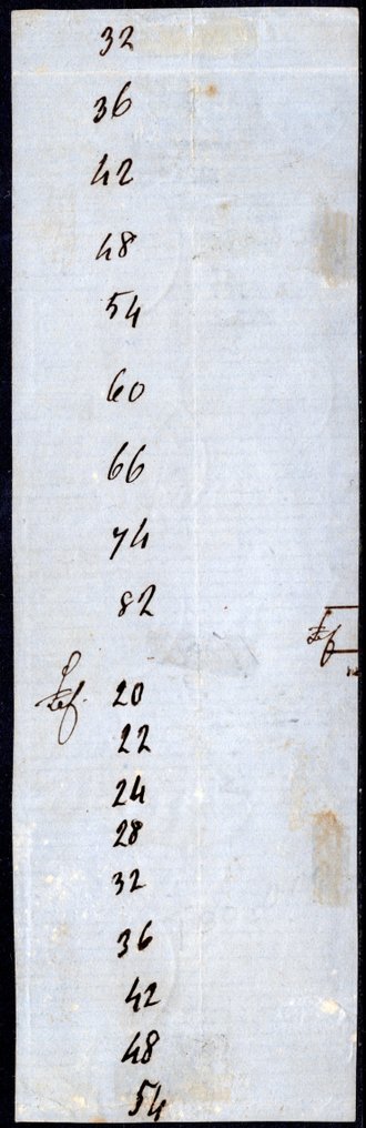 意大利古國－托斯卡尼 1860 - 1c. 紫色布鲁诺，成批10个，用于碎片——托斯卡纳地区使用的最大块体之一。 - Sassone n. 17 #1.0