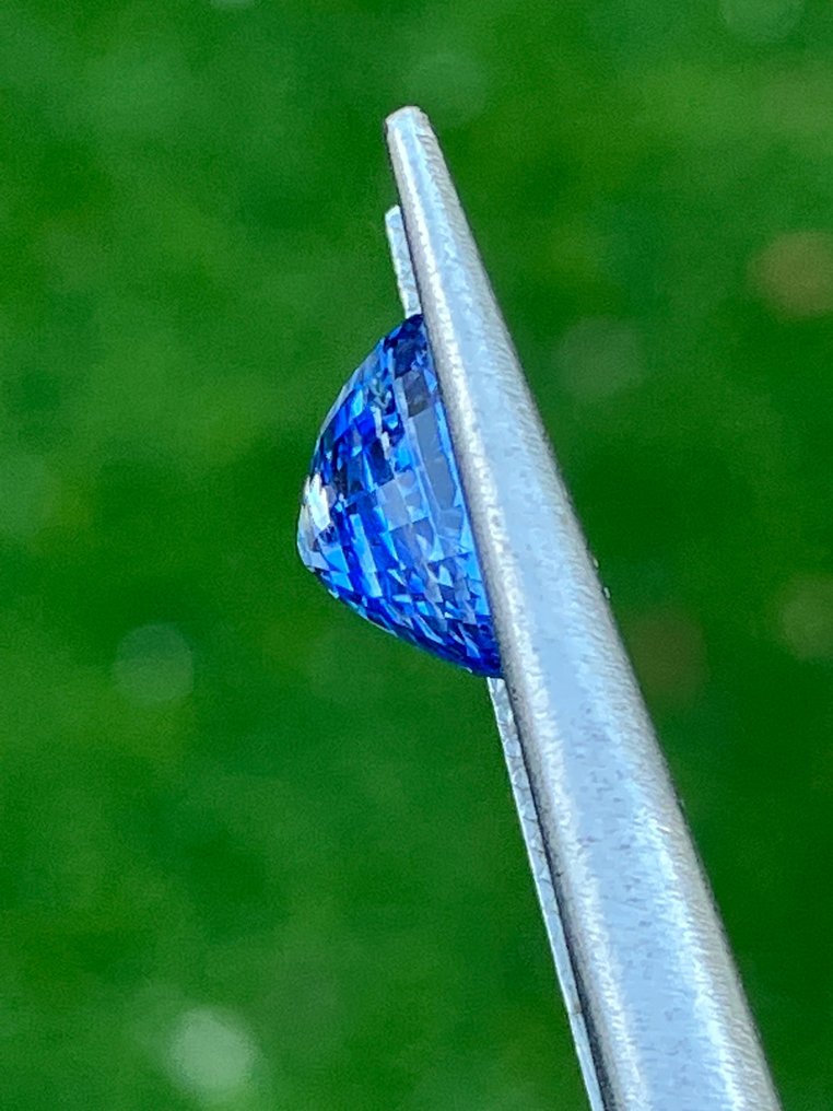 1 pcs  Albastru, Violet Safir  - 3.51 ct - GIA (Institutul gemologic din SUA) #2.1
