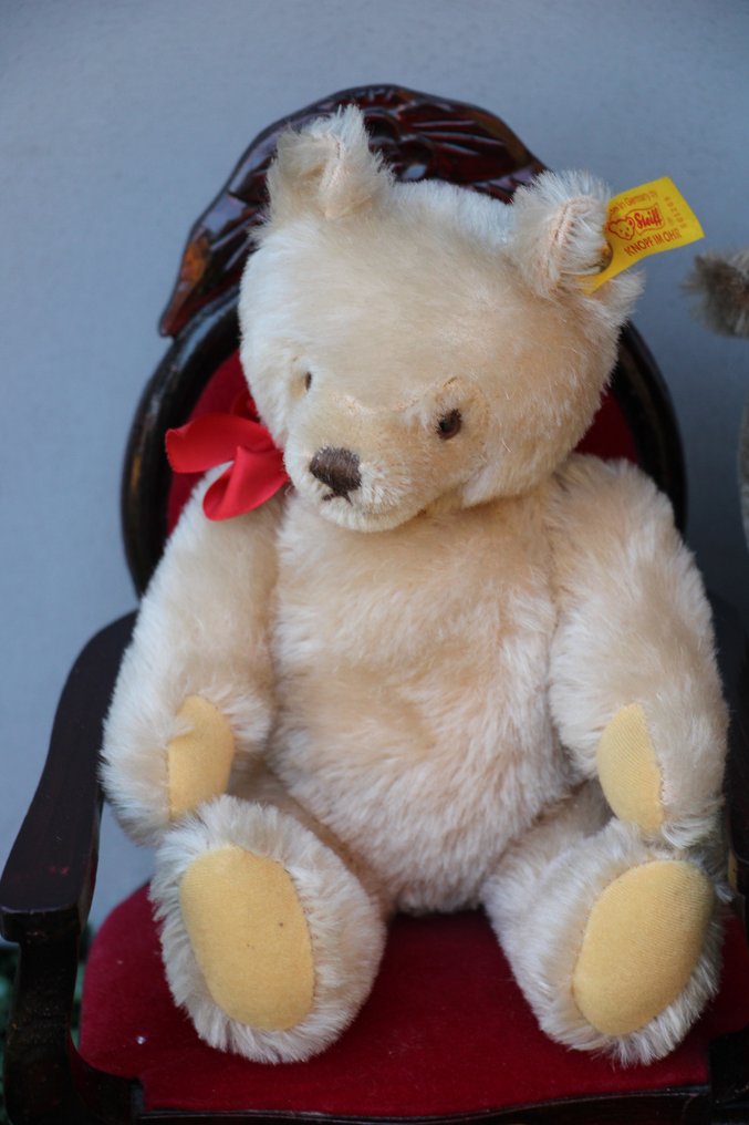 steiff: original teddybeer in caramel en honingkleur, - 玩具熊 - 1980-1990 - 德国 #2.1