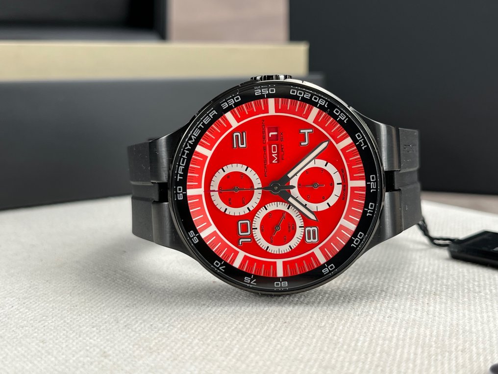 Porsche Design - Flat Six Chronograph Day/Date Automatic Date - P.636043741254 - Mænd - 2020+ #3.2