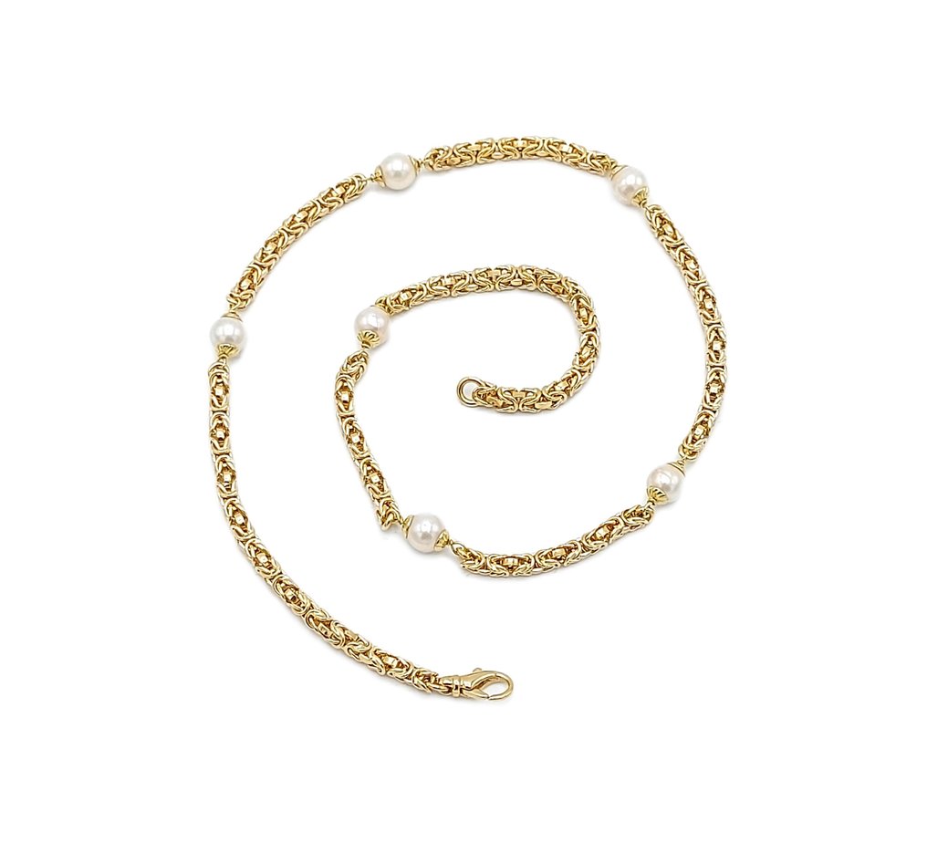 项链 - 18K包金 黄金 #1.0