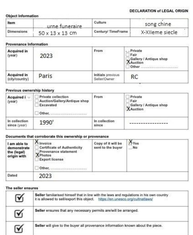 Oldtidens Kina Stentøj Urne funeraire - Nordlige Song-dynasti (960 - 1127 e.Kr.) - 50 cm #2.1