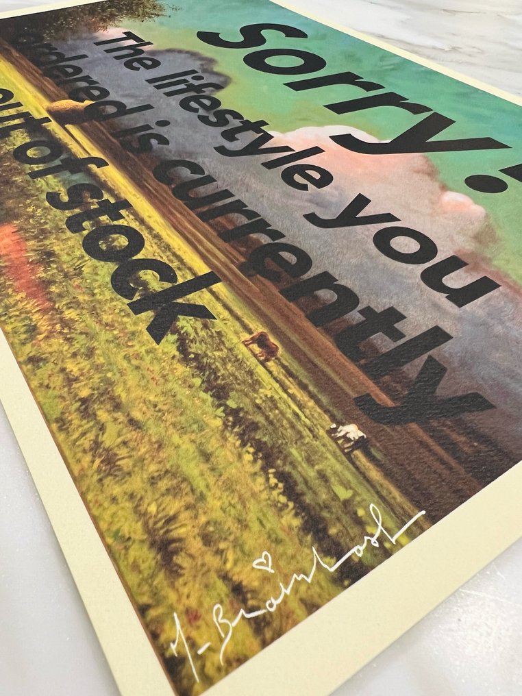 Mr Brainwash (1966) - BANKSY's "The LifeStyle You Ordered " - ONLY x Mr.B's Museum in Beverly Hills LA #3.2