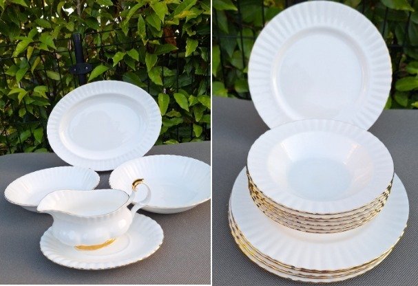 Royal Albert - Dinner service (17) - Val D`or - Bone china #2.1