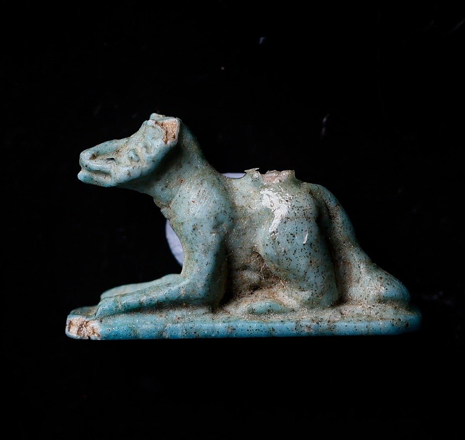 Egito Antigo Amuletos de Wepwawet, Anubis e um escaravelte. - 1 cm #2.1