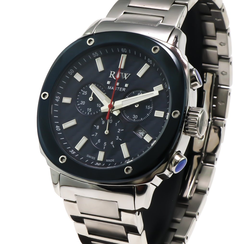 RSW - Swiss chronograph - RSWM146-SB-9 - Nincs minimálár - Férfi - 2020+ #1.0