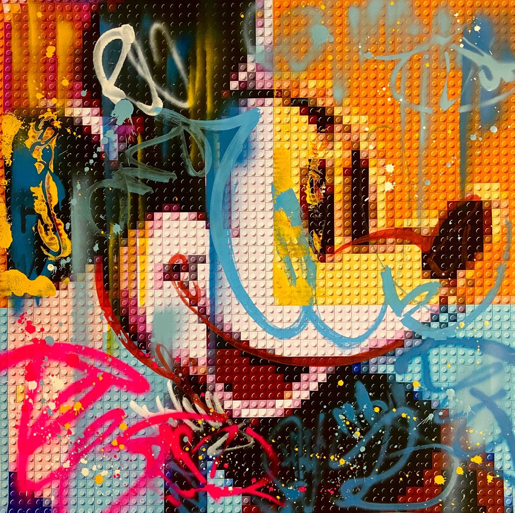 Moabit - Andy Warhol VS Mickey Mouse - Lego #1.0