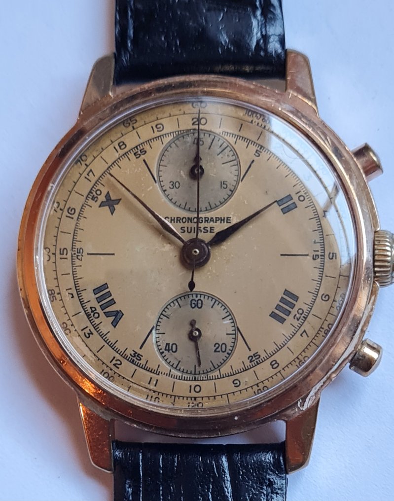 Chronographe Suisse Senza Prezzo di Riserva Uomo 1950 1959 Catawiki