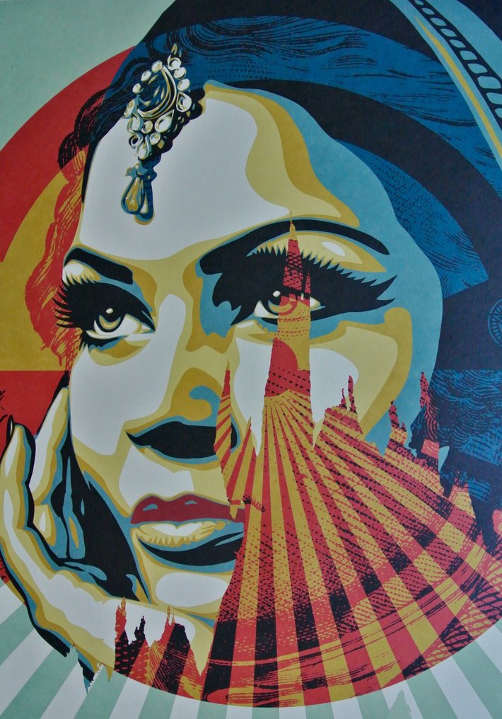 Shepard Fairey (OBEY) - OBEY Target Exception - Signed Offset Lithograph #3.2