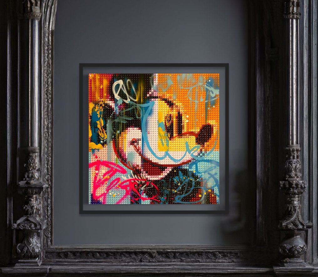 Moabit - Andy Warhol VS Mickey Mouse - Lego #1.0