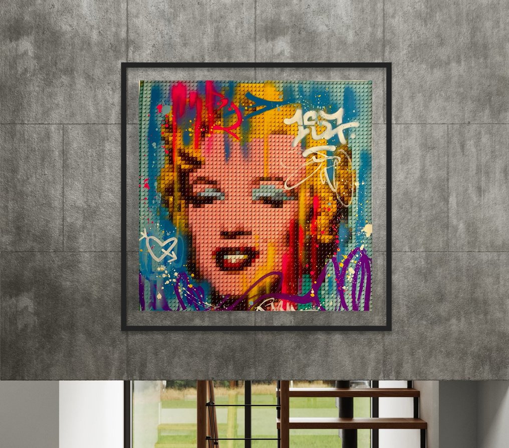Moabit - Andy  Warhol VS Marilyn Monroe -  Pop Lego #1.0