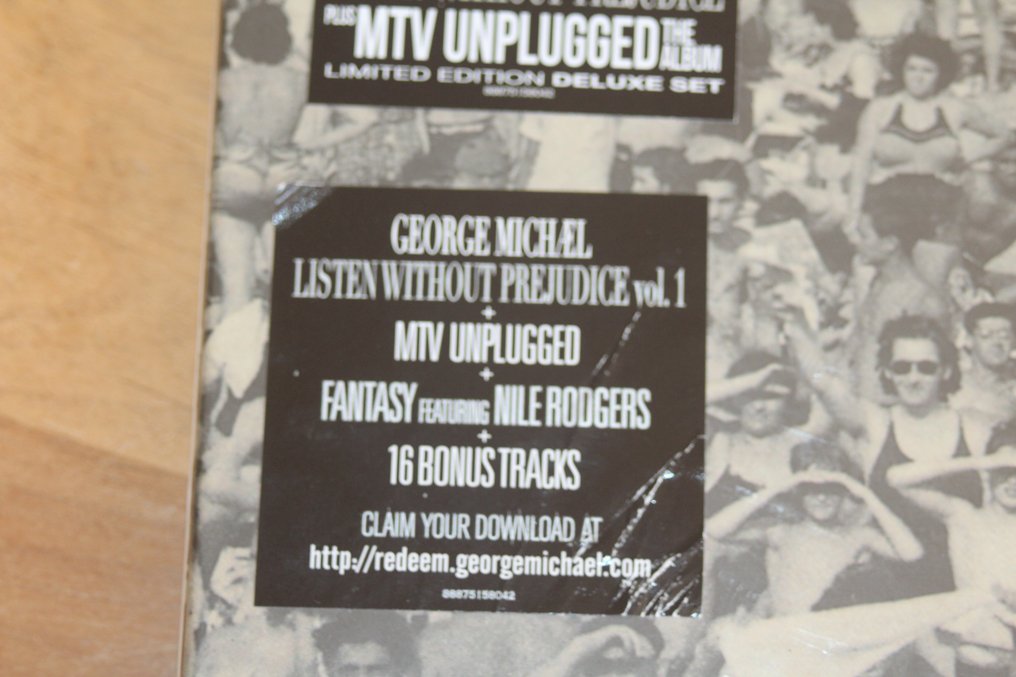 George Michael - Listen Without Prejudice + MTV Unplugged Deluxe Lim. Edition Box - CD-Box-Set - 2017 #2.1