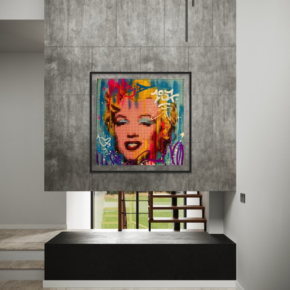Moabit - Andy  Warhol VS Marilyn Monroe -  Pop Lego #2.1