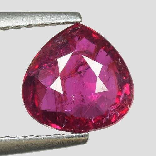 Ruby - 2.27 ct - Lotus Gemology - No Heat - Rich Red #1.0