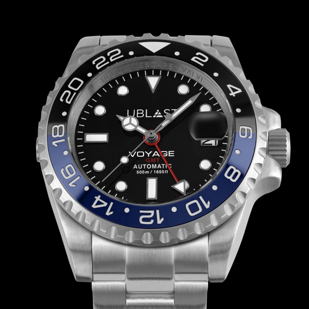Ublast - Voyage Pro Diver GMT - Automatic Swiss - REF.UBVPD40BBK - Men - 2025 #3.2