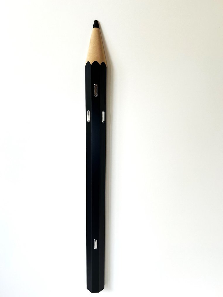 Maconi - 衣帽架 - 铅笔 - 木头 / 树脂叶子 #1.0