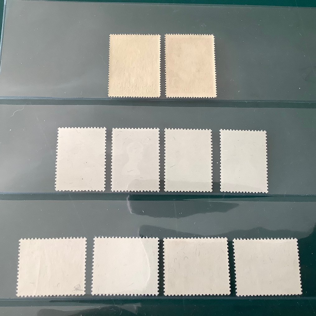 列支敦士登 1955 - 完整年度与王室夫妇 - Michel 332/341 #2.1