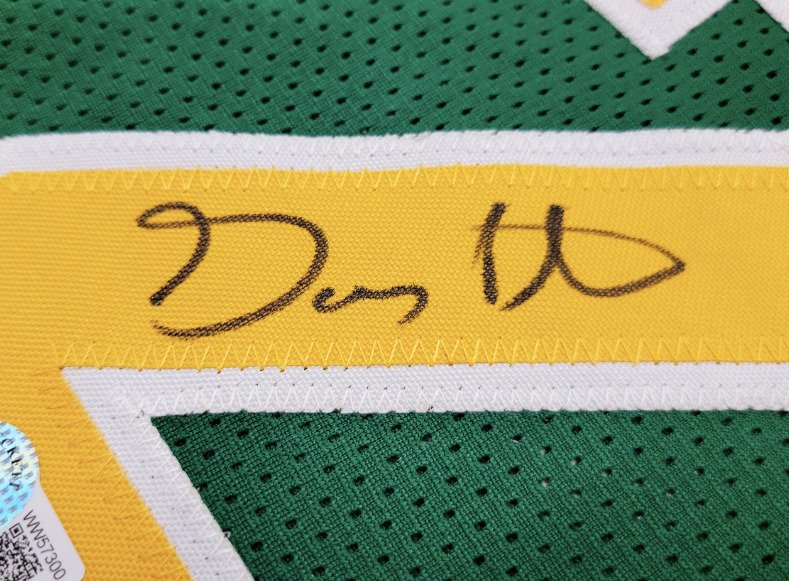 NBA - Gary Payton - Autograph - 绿色定制篮球运动衫  #2.1