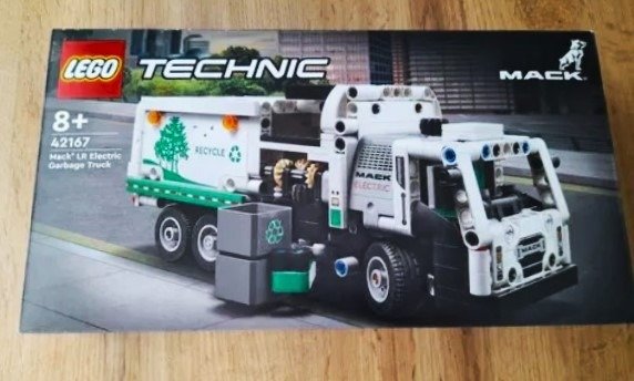 LEGO - Technic - 42167 - MISB - NEW - Mack LR Electric Garbage Truck - Engineer's Kit - Mack LR Electric Garbage Truck #1.0