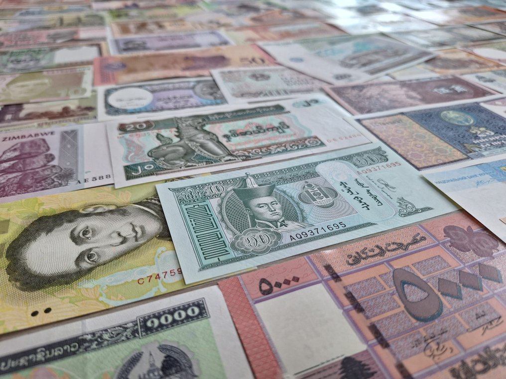 World. - 100 banknotes - various dates  (No Reserve Price) #1.0