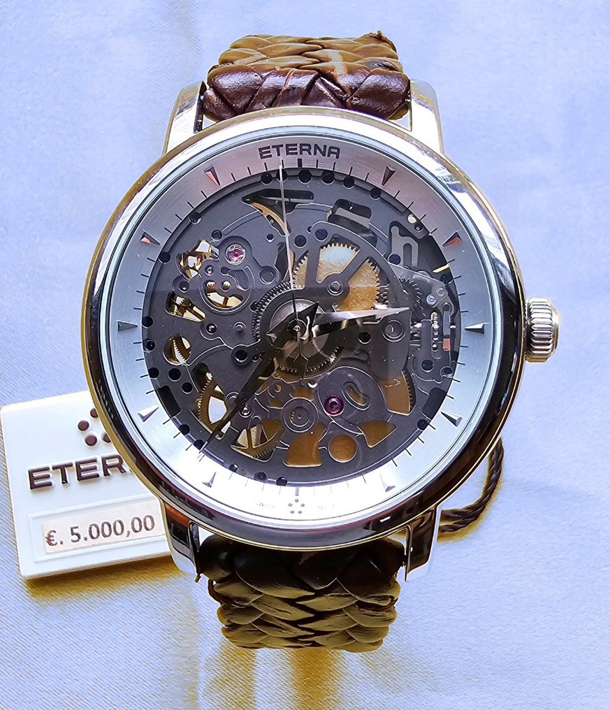Eterna 1856 skeleton on sale