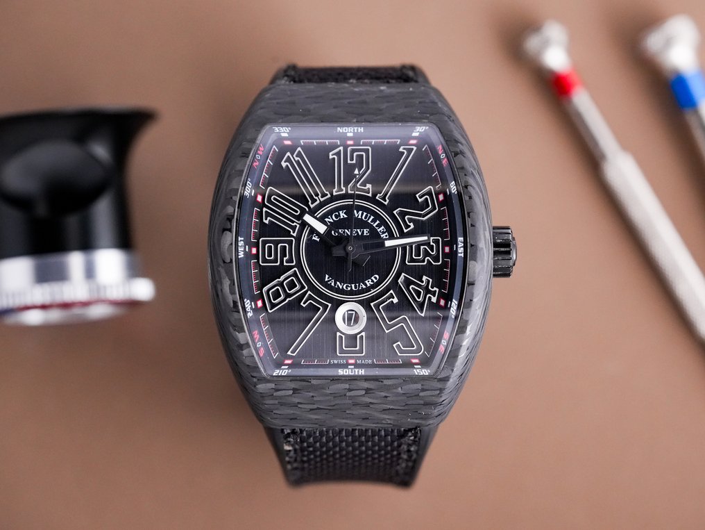 Franck Muller - Vanguard - V 45 SC DT Carbon NR - Män - 2011-nutid #1.1