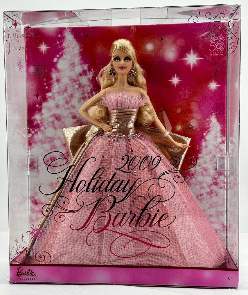 Mattel Barbie doll Holiday Barbie 2009 50th Anniversary High Collectible 2008 U.S. auction online Catawiki
