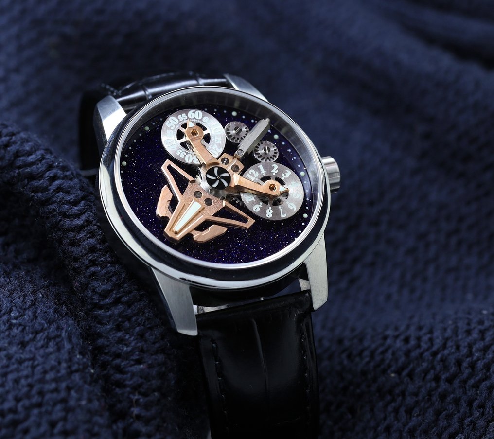 N.B.Yäeger Special Edition - The Rocketman - ***mechanical planet rotation system*** - Special Edition - The Rocketman - ***mechanical planet rotation system*** - 男士 - 2020+ #4.3