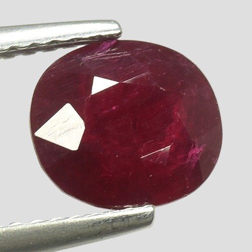 红宝石  - 2.01 ct - 莲花宝石实验室 - 丰富的红色 #2.1