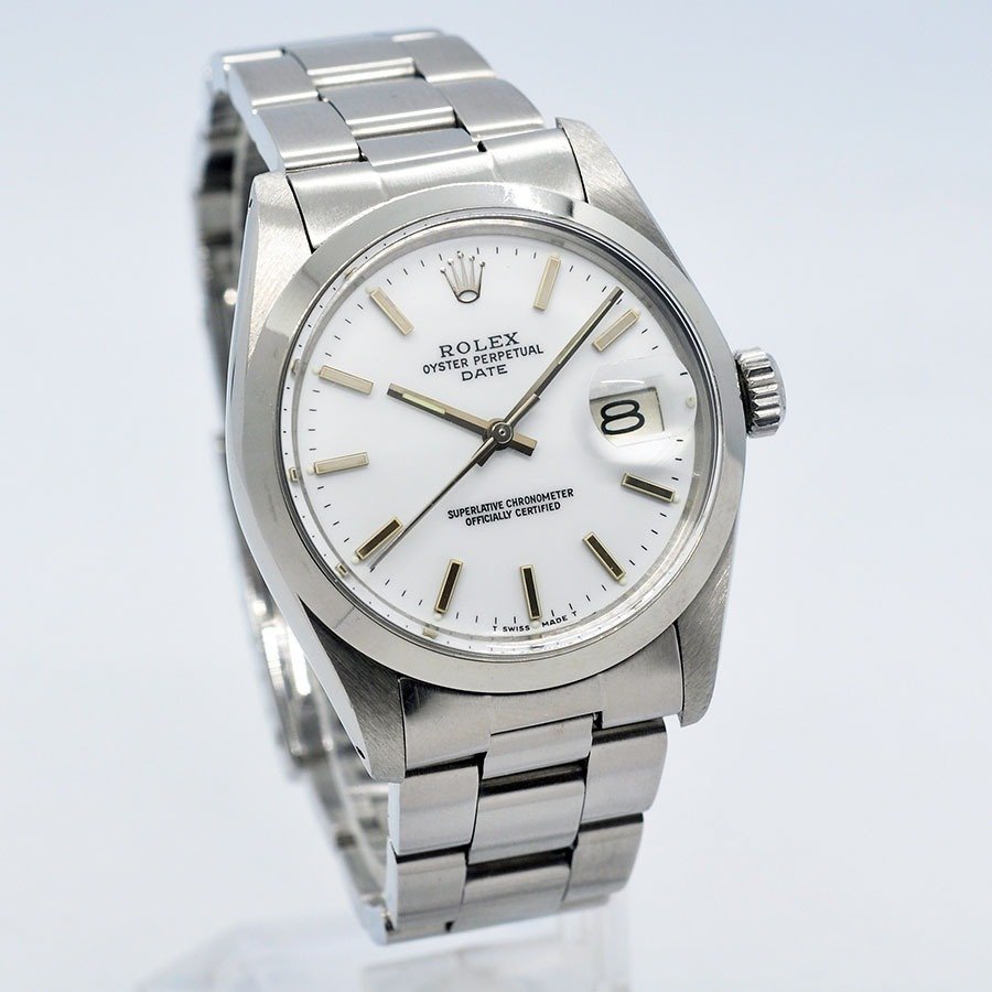 Rolex - White Pocerlain Dial - Ref. 1500 - Men - 1970-1979 #2.1