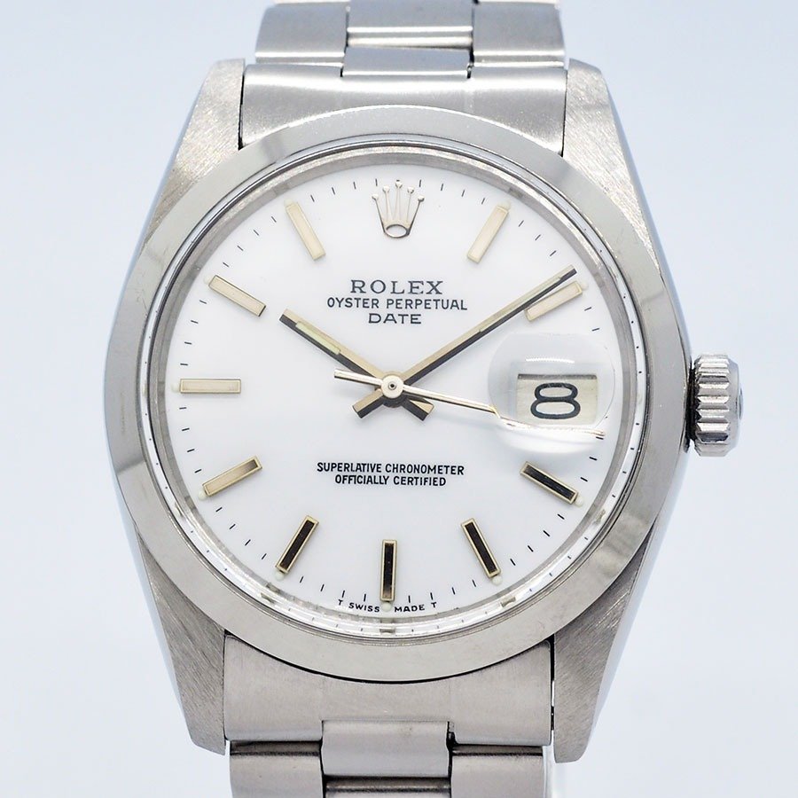 Rolex - White Pocerlain Dial - Ref. 1500 - Men - 1970-1979 #1.0