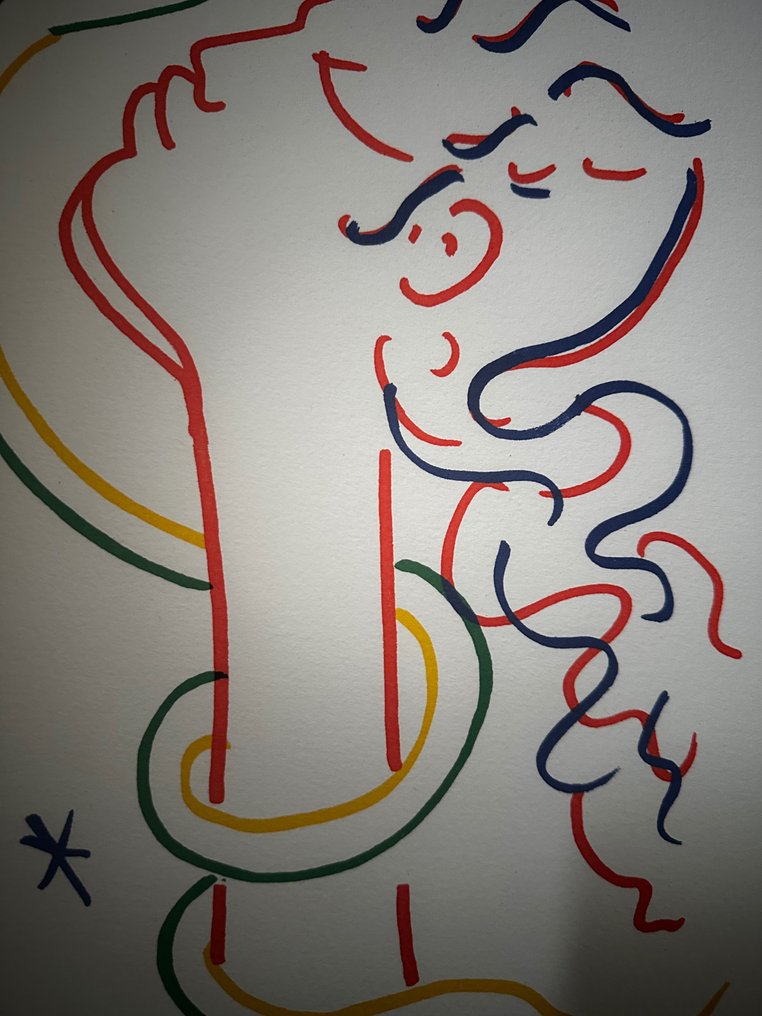 Jean Cocteau (1889-1963) - Eve et le serpent 60 . 27 #4.3