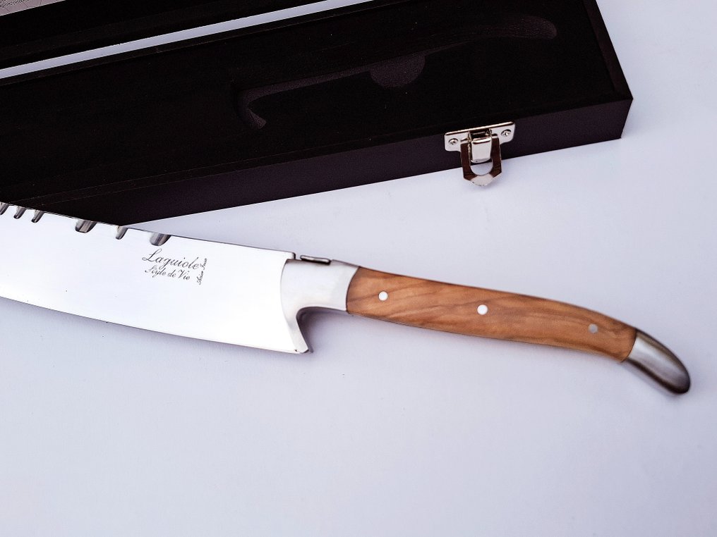 Laguiole - Champagne saber - Olive Wood handle - Style de Vie - Tilbehør til dyr - Rustfrit stål #4.3