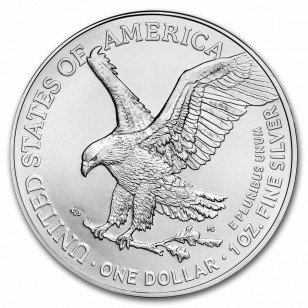 USA. 10 x 1 oz 2024 $1 USD American Silver Eagle Coin BU #2.1