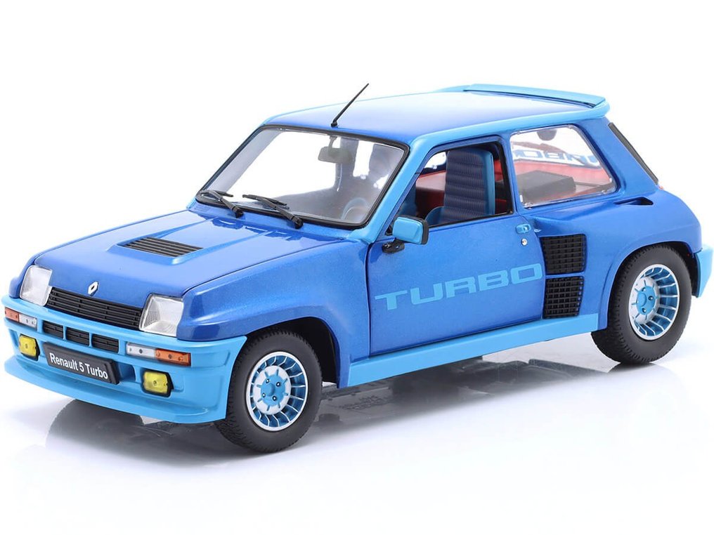 Solido 1:18 - Coche deportivo a escala - Renault 5 Turbo 1981 - Modelo diecast con 4 aberturas. #2.2