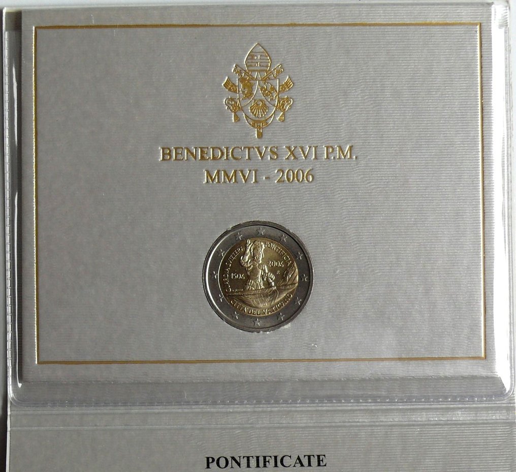 Vatican. 2 Euro 2006 "Guardia Svizzera" #1.2