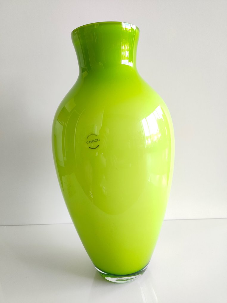 Murano - Carlo Nason - Vase -  Santorin - Verre de Murano #1.1