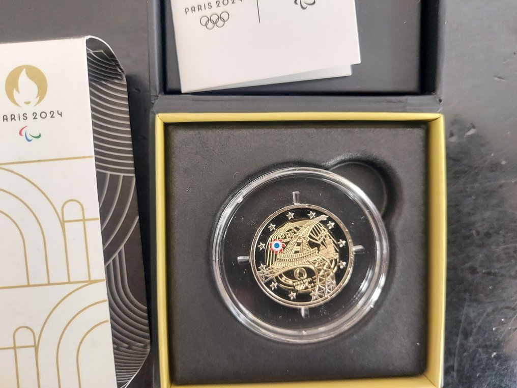 Γαλλία. 2 Euro 2024 "La Tour Eiffel Danse" Proof (χωρίς τιμή ασφαλείας) #2.1