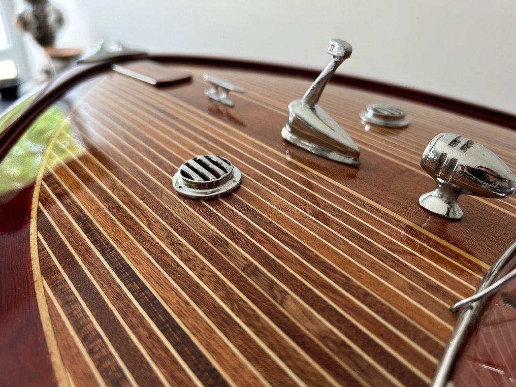 Riva Aquarama 1:6 - Βάρκα μοντελισμού - Ένα από τα μεγαλύτερα μοντέλα κλίμακας στον κόσμο (124cm). Προσφέρεται σε κατάσταση μουσείου. #1.0