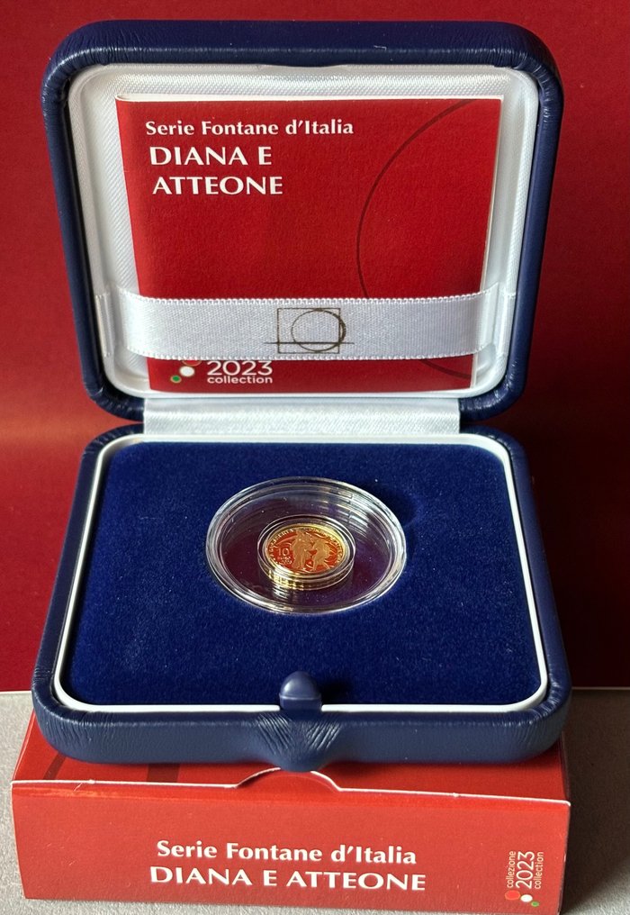 Italie. 10 Euro 2023 "Diana e Atteone" Proof #2.1