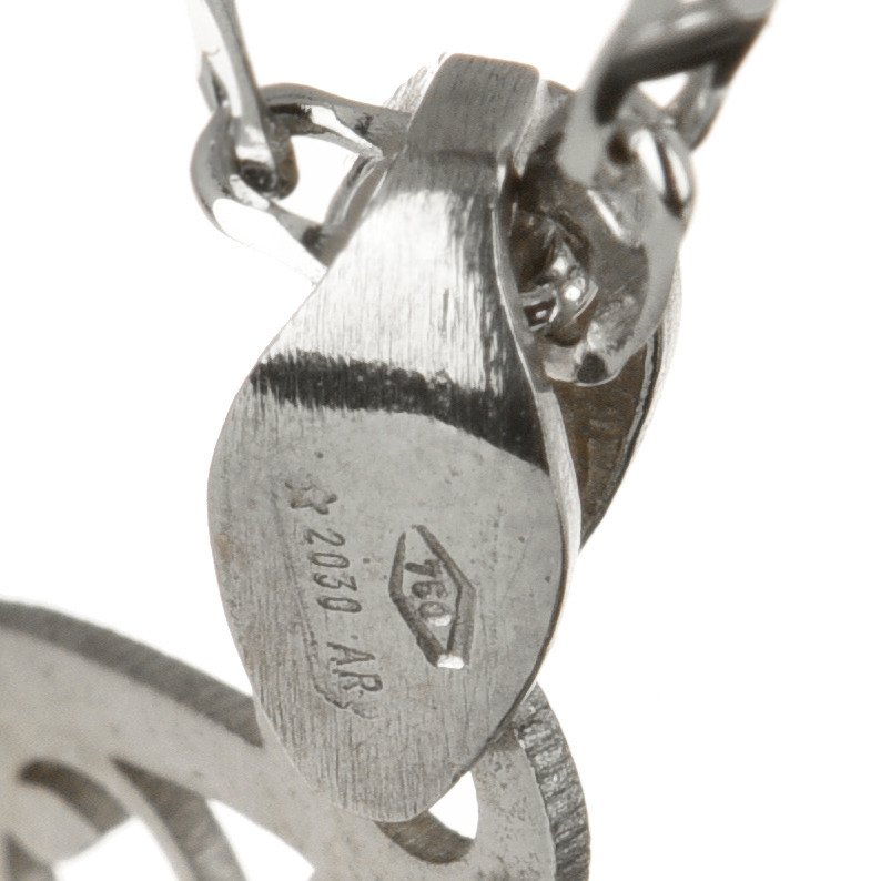 Vieri - Halskette mit Anhänger - 18 kt Weißgold #2.1